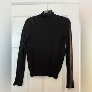 Black Turtleneck Sweater